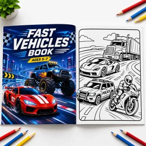 Fast Vehicles Book