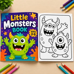 Little Monsters Book