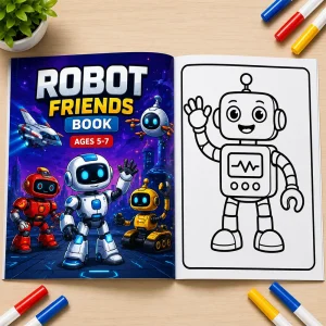 Robot Friends Book